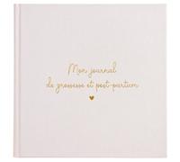 Journal de grossesse et post-partum beige TU