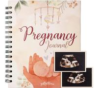 Journal de Grossesse pour les Mamans Débutantes - Livre de Souvenirs de Grossesse pour les Futures Mamans - Cahier de Grossesse pour le Ventre de Bébé - Planificateur de Liste de Contrôle de Grossesse