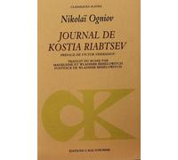 Journal De Kostia Riabtsev