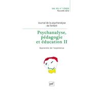 Journal de la psychanalyse de l'enfant 2025-1 - Collectif - Puf - broché - Revue
