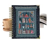 Journal de lecture - Planificateur de suivi de livres pour étudiants, carnet de lecture avec suivi, bloc-notes organisé pour la révision, l'enregistrement des notes et les habitudes d'étude, 9,45 x 6,