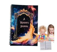 Journal de lecture pour la planification de la lecture | Détermination des objectifs d'apprentissage littéraires | Carnet de lecture Carnet de notes pour dortoir, bibliothèque, maison, école, voyage