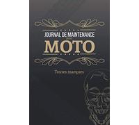 Journal de maintenance pour moto - Toutes marques: 100 pages à remplir pour tenir à jours vos travaux de maintenance sur votre bécane | format 14x21.5 cm | Couverture Souple | Papier crème