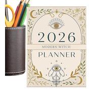 Journal de manifestation, journal annuel pour manifester, carnet d'exercices de 12 mois pour la planification de la méditation, l'écriture, la pleine conscience du matin, le soir, le yoga, les voyages