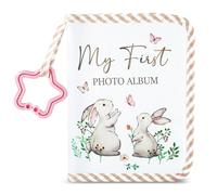 Journal de mémoire pour bébé - En tissu Oxford doux au toucher - Avec page amovible - Documentation sur la croissance de bébé