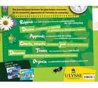 Journal de mes vacances au camping - Marc Berger - Ulysse Guide De Voyage - broché - Document jeunesse