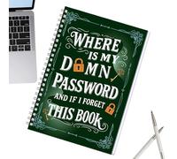 Journal de mots de passe : carnet de pages d'index intelligent et organiseur de connexion alphabétique sécurisé, livre portable | Bouclier d'adresse Web personnel, registre discret de P