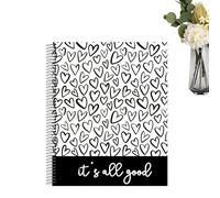 Journal de positivité quotidien - Organisateur de pensées apaisantes, livre d'activités sur le bien-être, planificateur avec section de rédaction d'affirmations, guide de soutien à la prévention de l'