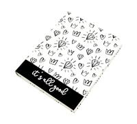 Journal de positivité quotidien - Organisateur de pensées apaisantes, livre d'activités sur le bien-être, planificateur avec section de rédaction d'affirmations, guide de soutien à la prévention de l'