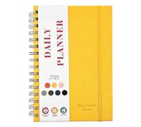 Journal de remise en forme, planificateur d'horaires - Couverture rigide pour faire un carnet,Journal de bord de remise en forme à couverture rigide, suivi des habitudes, fournitures scolaires, planif