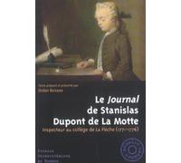 JOURNAL DE STANISLAS DUPONT DE LA MOTTE