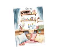 Journal de suivi de couture portable pour projets de matelassage, carnet de planification pour patrons, outils et processus, planificateur de couture 28,5 x 21 cm