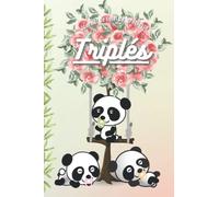 Journal de suivi de grossesse triplés: Carnet de grossesse à remplir pour tripplés en couleurs - Joli carnet de bord de grossesse pour les futurs ... x 22,86 cm - Idée cadeaux pour futurs mamans