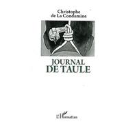 Journal de Taule - Christophe DeLaCondamine - L'harmattan - broché - Récit