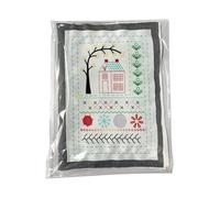Journal de techniques de couture réutilisables en fibres naturelles portable pour travaux manuels, livre d'exercices de broderie en coton et lin