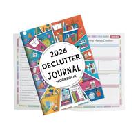 Journal d'écriture 2026, carnet de des horaires, carnet de débutant avec pages compactes, accessoire de journal, outil de papeterie avec design compact, outil de bureau à domicile pour étudiants