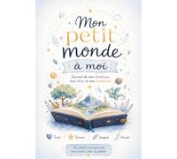 Journal d'émotions Enfant: Carnet secret Guidé pour Enfant / Carnet de confiance en soi avec questions créatives, écriture et dessin pour filles et garçons