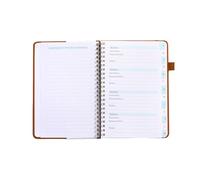 Journal des adresses avec mot de passe - Organisateur portable avec couverture rigide A6, enregistrement , gestion sécurisée des contacts, tracker compact des amis de la famille | organisateur
