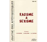 Journal Des Anthropologues N° 150-151/2017 - Racisme & Sexisme