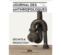 Journal des anthropologues, no 180-181/2025. dechets & production