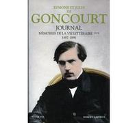 Journal : Mémoires de la vie littéraire tome 3, 1887-1896