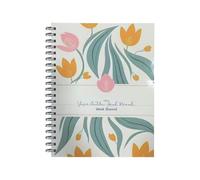 Journal d'étude biblique, disposition hebdomadaire de couverture rigide, 1 pièce, cahier d'église chrétienne, journal de réflexion catholique, espace d'écriture guidé, pour la méditation et l'utilisat