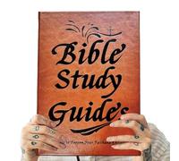 Journal d'étude de la Bible - Guide d'étude de la Bible, kit de prise de notes et de journalisation du journal de prière, carnet de notes d'éveil de la croissance chrétienne | Guide biblique de dévoti