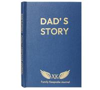 Journal d'histoire de la vie de papa (couverture rigide) : un souvenir significatif pour papa pour partager son voyage et ses souvenirs, le livre comprend plus de 250 questions rapides, cadeaux