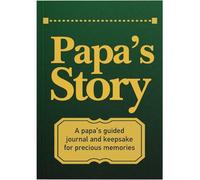 Journal d'histoire de papa : un souvenir significatif pour papa pour partager son voyage de vie et ses souvenirs, le livre comprend plus de 250 questions rapides, idée cadeau sentimentale pour la fête