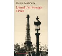 Journal d'un étranger à Paris