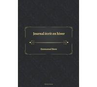 Journal écrit en hiver
