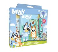 Journal Enfant - Kids Licensing - Bluey - Stylo Magique - Couleur Bleue - Mixte