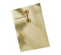 Journal - Enveloppe texturée - Blanc H | Fermeture à cordon, rangement plat de documents, classeur d'étude, tri de lettres