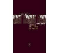 Journal et lettres de prison, 1941-1942 - Boris Vildé - Allia - broché - Essai