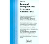 Journal europeen des systemes automatises vol.34 n.5/juillet - Collectif - Lavoisier Industrie - broché - Livre