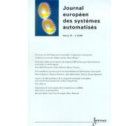 Journal europeen des systemes automatises vol.35 n. 6/2001 - Collectif - Lavoisier Industrie - broché - Livre