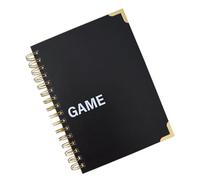 Journal Game Carnet de planification économique avec impression claire et écriture lisse pour Noël, l'école, la maison, le travail, la famille, les amis, les voyages