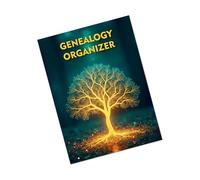Journal généalogique - Arbre généalogique - Carnet d'histoire pour archiver des histoires générationnelles