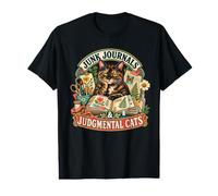 Journal indésirable pour Amoureux des Chats - Cadeau Amusant pour Loisirs créatifs T-Shirt Graphique avec Valeur