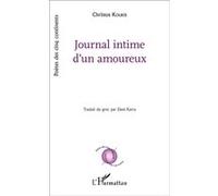 Journal intime d'un amoureux - Traduit du grec par Eleni Karra - Christos Koukis - L'harmattan - broché - Poésie