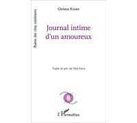 Journal intime d'un amoureux - Traduit du grec par Eleni Karra - Christos Koukis - L'harmattan - broché - Poésie