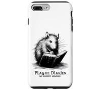 Journal Intime Rat peste Rongeur médiéval Macabre Sarcasme Coque pour iPhone 7 Plus/8 Plus