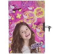 Journal intime Soy Luna Disney avec cadenas 16,5x22x2,5cm dans coffret cadeau