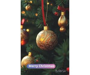 Journal Merry Christmas | Ornament on the tree | Paperback: A Beautiful Companion for Everyday Thoughts