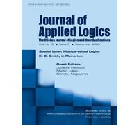 Journal of Applied Logics; The IfCoLog Journal of Logics and their Applications. Volume13, Issue 5, September 2026. Special issue: Multiple-valued Logics. K.C. Smith, in Memoriam