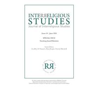 Journal of Interreligious Studies, No. 49: Teaching Israel/Palestine