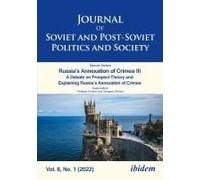 Journal Of Soviet And Post-Soviet Politics And Society