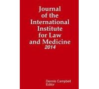 Journal Of The International Institute For Law And Medicine