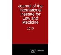 Journal Of The International Institute For Law And Medicine 2015