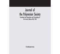 Journal Of The Polynesian Society; Containing The Transactions And Proceedings Of The Society (Volume Xiii) 1904